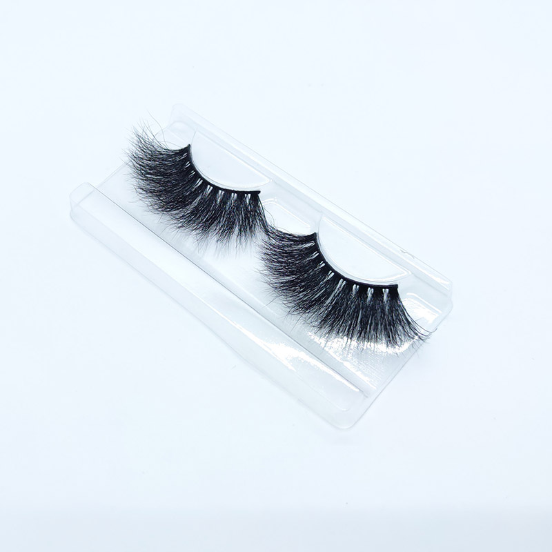 100% Mink Eyelashes False Eyelashes 25MM Fluffy Dramatic Faux Mink Lashes