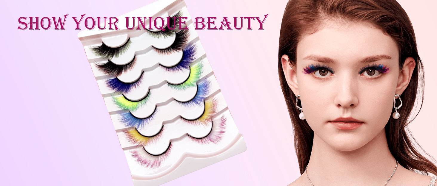 4 Colored Eyelashes Trends You Need to Try