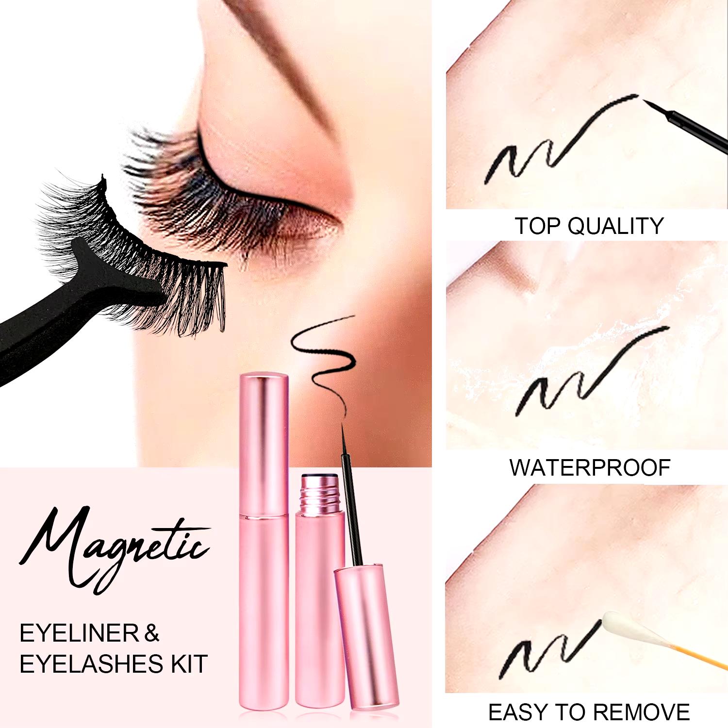 All You Need to Know About Synthetic Silk Magnetic Eyelashes with Eyeliner Kit