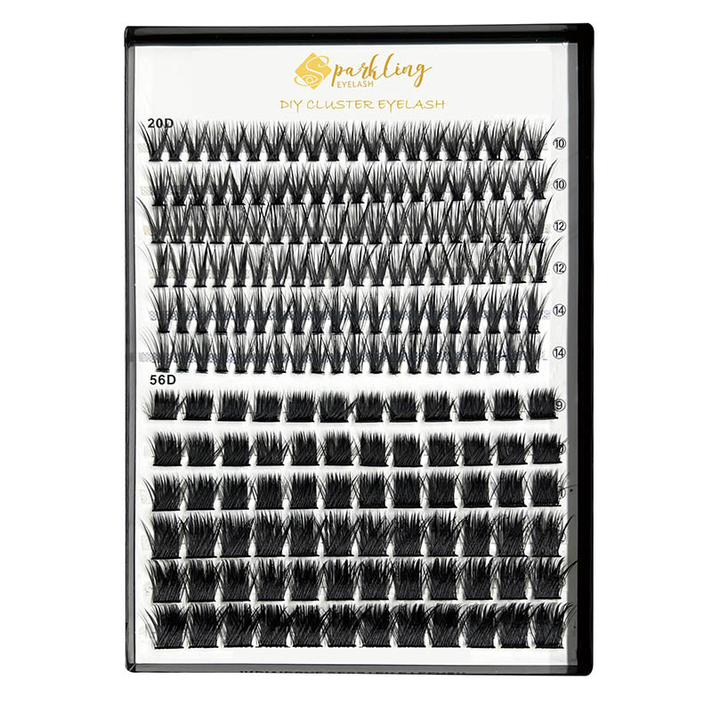20D 56D DIY Eyelash Extension Kit with Lash Bond and Remover