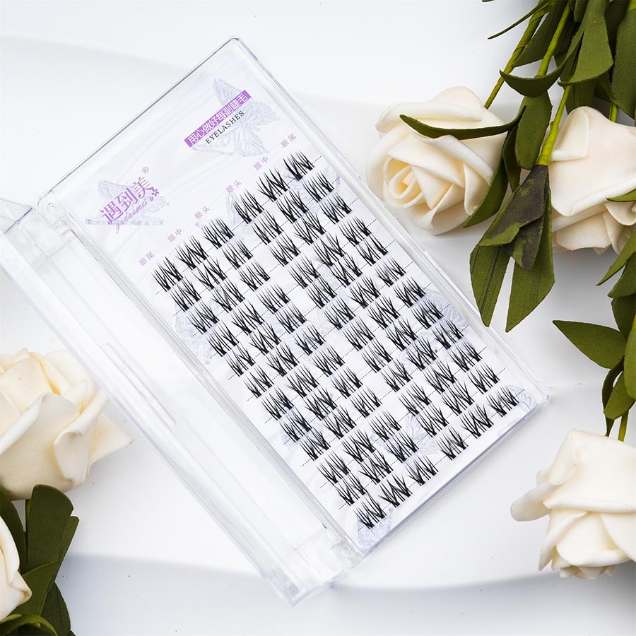 Self-adhesive Eyelashes 3D Glue-free Eyelashes 10 rows Large capacity