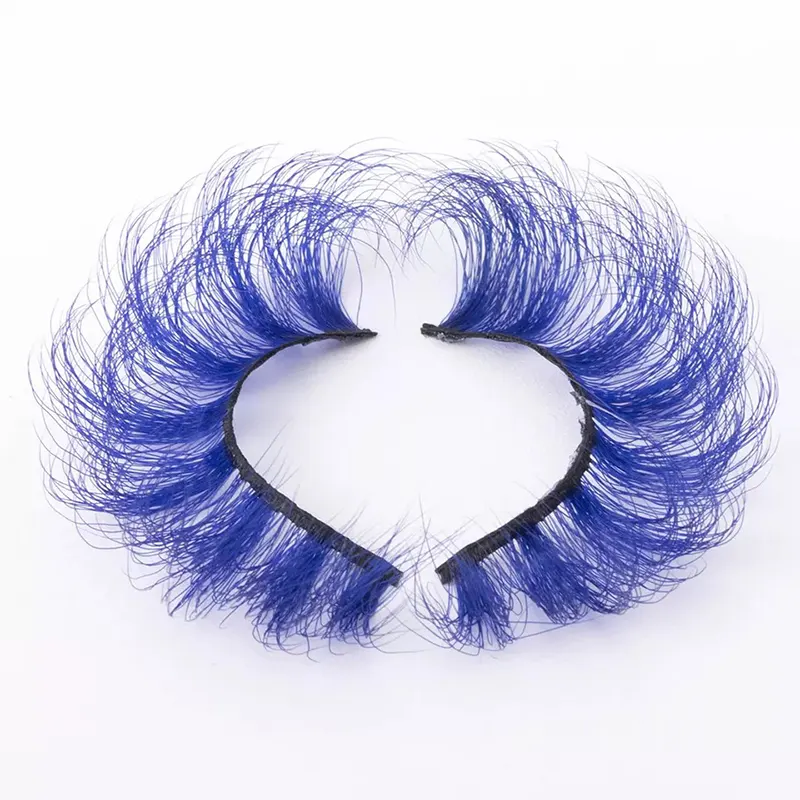 Mixed Colors Russian Strip Lashes For Parties