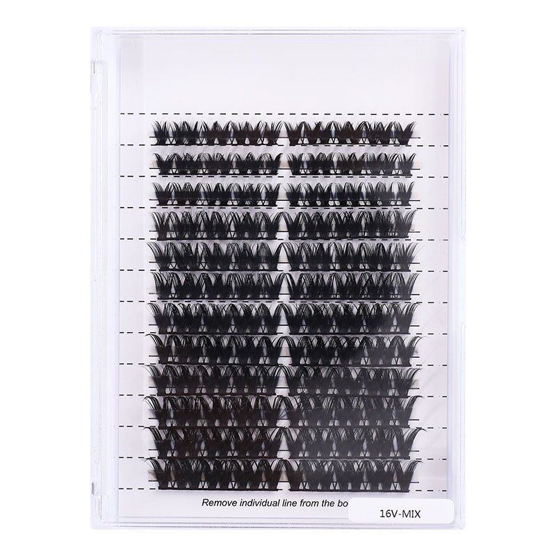 Wide Stem Cluster Lashes 8-16mm Mixed Length